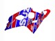 2004-2005 Suzuki GSXR 600 / GSXR 750 Motorcycle Fairings - Blue Red Black Motul Dunlop UK