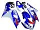 2004-2005 Suzuki GSXR 600 / GSXR 750 Motorcycle Fairing - White Blue Red UK