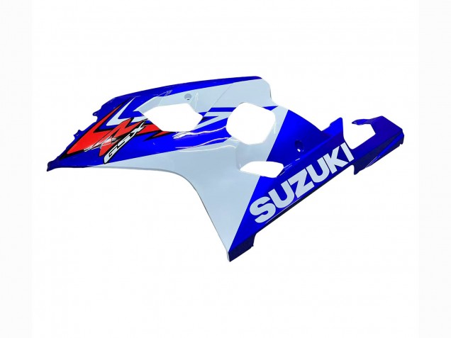 2004-2005 Suzuki GSXR 600 / GSXR 750 Motorcycle Fairing - White Blue Red UK