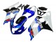 2004-2005 Suzuki GSXR 600 / GSXR 750 Motorcycle Fairing - White Blue Black Red UK