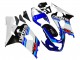 2004-2005 Suzuki GSXR 600 / GSXR 750 Motorcycle Fairing - White Blue Black Red UK
