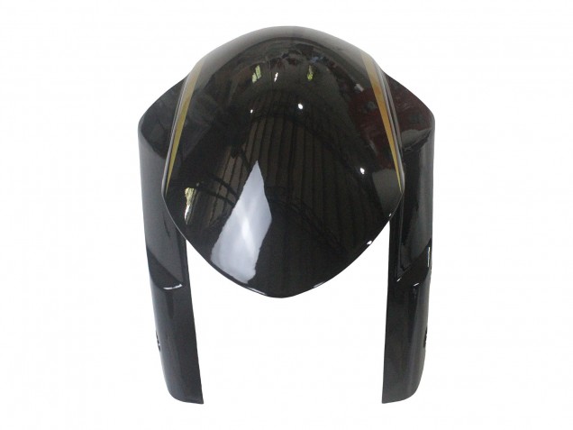 2006-2007 Suzuki GSXR 600 / GSXR 750 Motorcycle Fairings - Glossy Black Gold Stripe UK