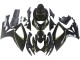 2006-2007 Suzuki GSXR 600 / GSXR 750 Motorcycle Fairings - Glossy Black Gold Stripe UK