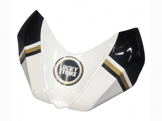 2006-2007 Suzuki GSXR 600 / GSXR 750 Motorcycle Fairings - White Black Lucky Strike Motul UK