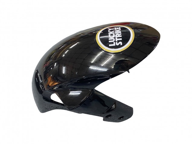 2006-2007 Suzuki GSXR 600 / GSXR 750 Motorcycle Fairings - Glossy Black White Motul Lucky Strike UK