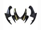 2006-2007 Suzuki GSXR 600 / GSXR 750 Motorcycle Fairings - Gold Glossy Black Red UK