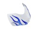 2006-2007 Suzuki GSXR 600 / GSXR 750 Motorcycle Fairings - White Blue Flame UK