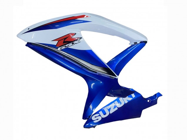2008-2010 Suzuki GSXR 600 / GSXR 750 Motorcycle Fairing Kits - Blue White Red UK