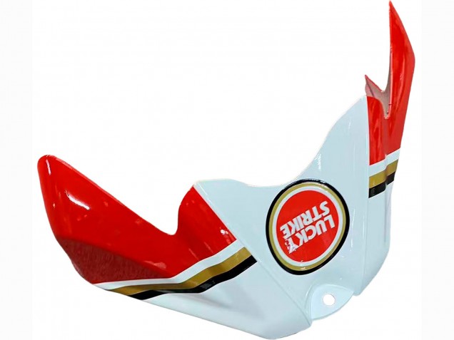 2008-2010 Suzuki GSXR 600 / GSXR 750 Motorcycle Fairings - White Red Motul Lucky Strike UK