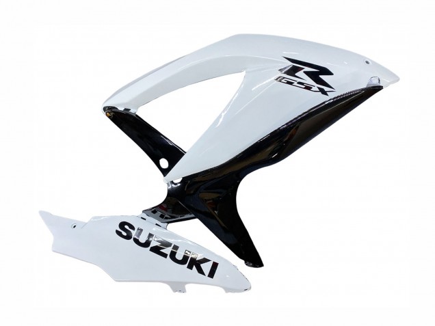 2008-2010 Suzuki GSXR 600 / GSXR 750 Motorcycle Fairing - White Black UK