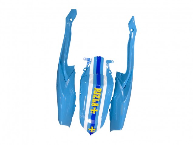 2008-2010 Suzuki GSXR 600 / GSXR 750 Motorcycle Fairings - Blue Yellow Rizla UK