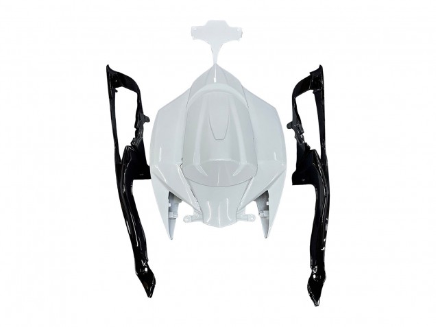 2008-2010 Suzuki GSXR 600 / GSXR 750 Motorcycle Fairings - White Silver Blue Black UK