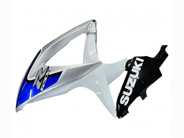 2008-2010 Suzuki GSXR 600 / GSXR 750 Motorcycle Fairings - White Silver Blue Black UK