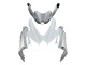 2008-2010 Suzuki GSXR 600 / GSXR 750 Motorcycle Fairings - White Silver Blue Black UK
