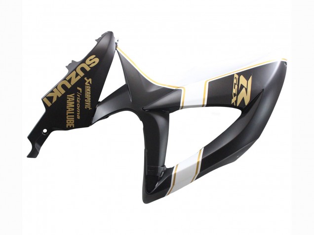 2008-2010 Suzuki GSXR 600 / GSXR 750 Motorcycle Fairings - Matte Black White Gold UK