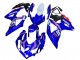 2008-2010 Suzuki GSXR 600 / GSXR 750 Motorcycle Fairings - White Blue Pink Ecstar Motul UK