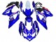 2008-2010 Suzuki GSXR 600 / GSXR 750 Motorcycle Fairings - White Blue Pink Ecstar Motul UK