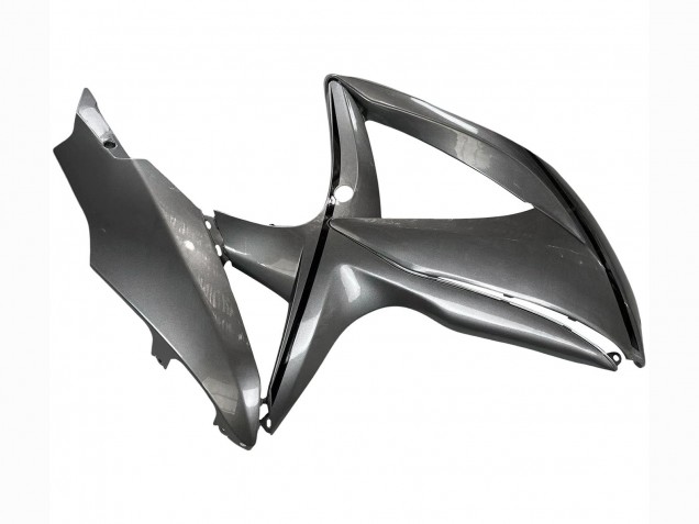 2008-2010 Suzuki GSXR 600 / GSXR 750 Motorcycle Fairings - Matte Grey Black UK