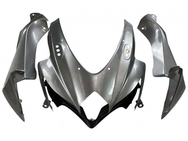 2008-2010 Suzuki GSXR 600 / GSXR 750 Motorcycle Fairings - Matte Grey Black UK