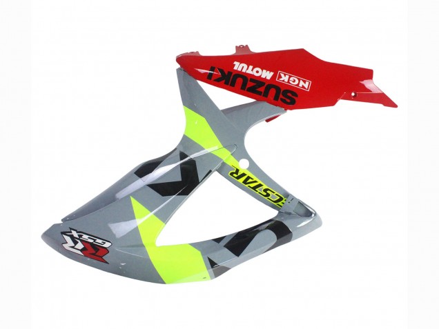 2008-2010 Suzuki GSXR 600 / GSXR 750 Motorcycle Fairings - Grey Yellow Red UK