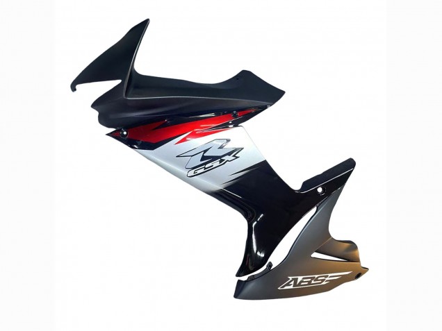 2011-2024 Suzuki GSXR 600 / GSXR 750 Motorcycle Fairings - Glossy Black Forged Carbon Fiber Silver Red UK