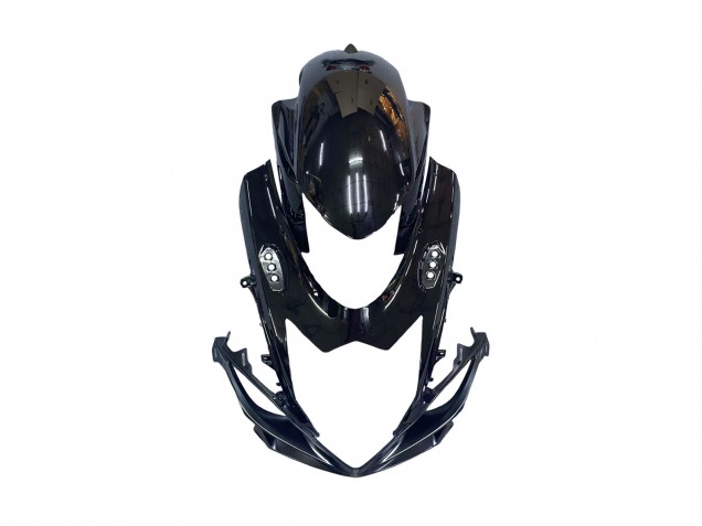 2011-2024 Suzuki GSXR 600 / GSXR 750 Motorcycle Fairings - Glossy Black Forged Carbon Fiber Silver Red UK
