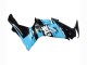 2011-2024 Suzuki GSXR 600 / GSXR 750 Motorcycle Fairings - Glossy Black Light Blue UK