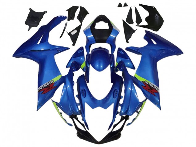 2011-2024 Suzuki GSXR 600 / GSXR 750 Motorcycle Fairings - Blue Green Red UK