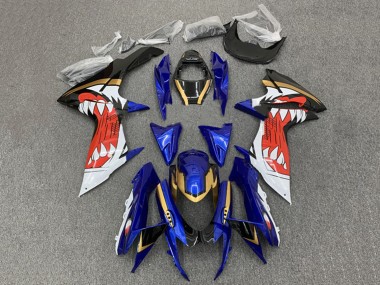 2011-2024 Suzuki GSXR 600 / GSXR 750 Motorcycle Fairings - Blue Gold Red Black UK