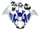 2011-2024 Suzuki GSXR 600 / GSXR 750 Motorcycle Fairing - White Blue Red UK
