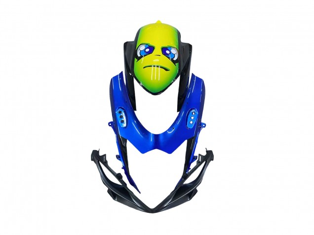 2011-2024 Suzuki GSXR 600 / GSXR 750 Motorcycle Fairings - Blue Yellow UK