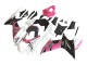 2011-2024 Suzuki GSXR 600 / GSXR 750 Motorcycle Fairings - White Pink Black Corona UK
