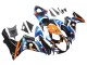 2011-2024 Suzuki GSXR 600 / GSXR 750 Motorcycle Fairings - Light Blue Orange Black White Shark 46 UK