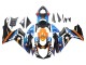 2011-2024 Suzuki GSXR 600 / GSXR 750 Motorcycle Fairings - Light Blue Orange Black White Shark 46 UK