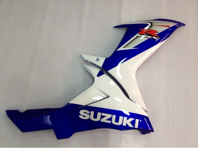 2011-2024 Suzuki GSXR 600 / GSXR 750 Motorcycle Fairings - Blue White UK