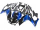 2015-2018 Yamaha YZF R3/R25 Motorcycle Fairing - Blue Glossy Black UK