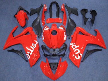 2015-2018 Yamaha YZF R3/R25 Motorcycle Fairings - Red White Supreme UK