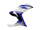 2015-2018 Yamaha YZF R3/R25 Motorcycle Fairings - White Blue Black Racing UK