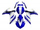 2015-2018 Yamaha YZF R3/R25 Motorcycle Fairings - White Blue Black Racing UK