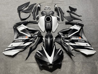 2015-2018 Yamaha YZF R3/R25 Motorcycle Fairings - White Black Yamalube ENEOS UK