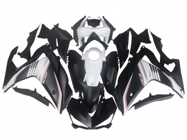2015-2018 Yamaha YZF R3/R25 Motorcycle Fairing - White Red Matte Black UK