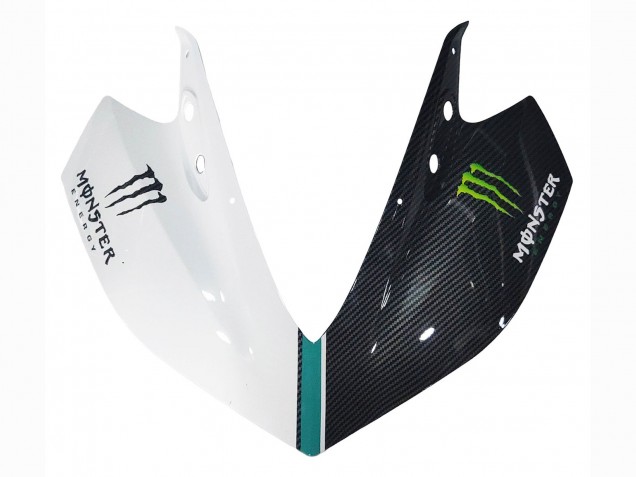 2015-2018 Yamaha YZF R3/R25 Motorcycle Fairings - White Green Glossy Black UK