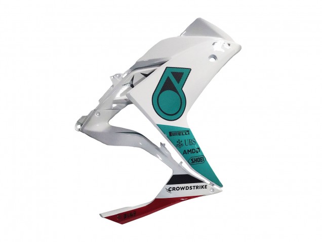 2015-2018 Yamaha YZF R3/R25 Motorcycle Fairings - White Green Glossy Black UK