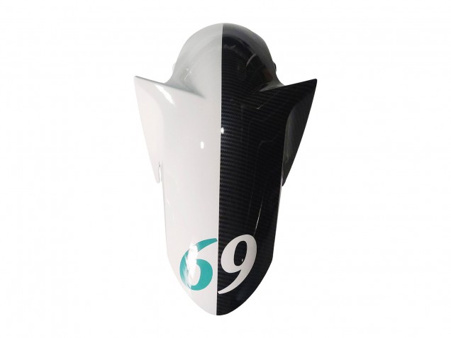 2015-2018 Yamaha YZF R3/R25 Motorcycle Fairings - White Green Glossy Black UK