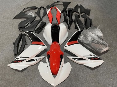 2015-2018 Yamaha YZF R3/R25 Motorcycle Fairing Kits - White Red Black UK
