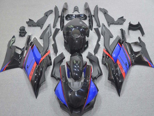 2015-2018 Yamaha YZF R3/R25 Motorcycle Fairings - Blue Red Glossy Black UK