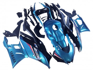 2019-2021 Yamaha YZF R3/R25 Motorcycle Fairing - Blue Black UK