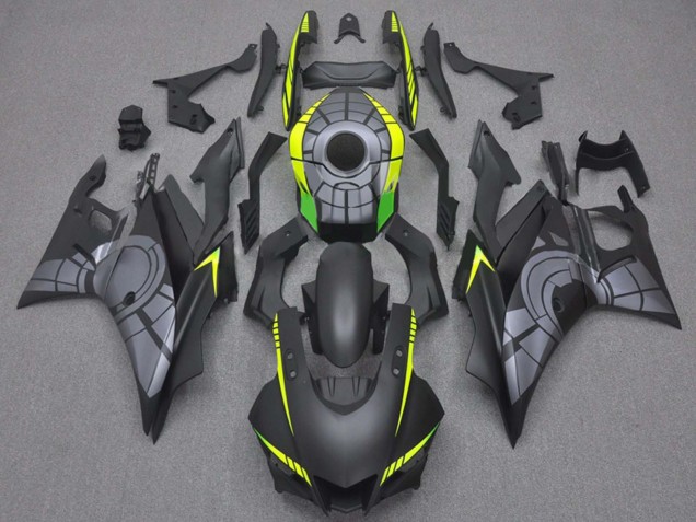 2019-2021 Yamaha YZF R3/R25 Motorcycle Fairings - Yellow Grey Matte Black UK