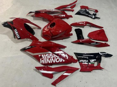 2019-2021 Yamaha YZF R3/R25 Motorcycle Fairings - Dark Red White Silver Black Valsir UK