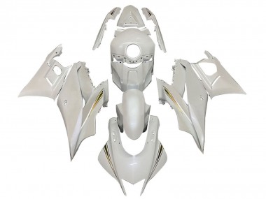 2019-2021 Yamaha YZF R3/R25 Motorcycle Fairings - White Gold UK